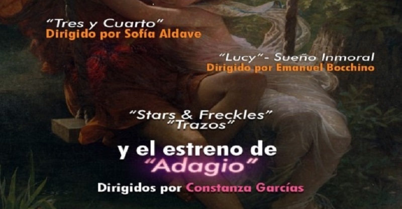 Se estrenará en el Teatro Roma, el cortometraje «Adagio» de Costanza Garcias
