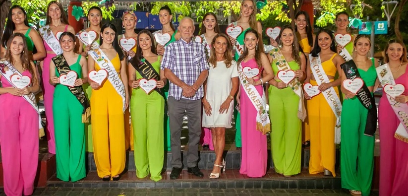 Las reinas departamentales asumieron su compromiso social con la Fundación De Todo Corazón