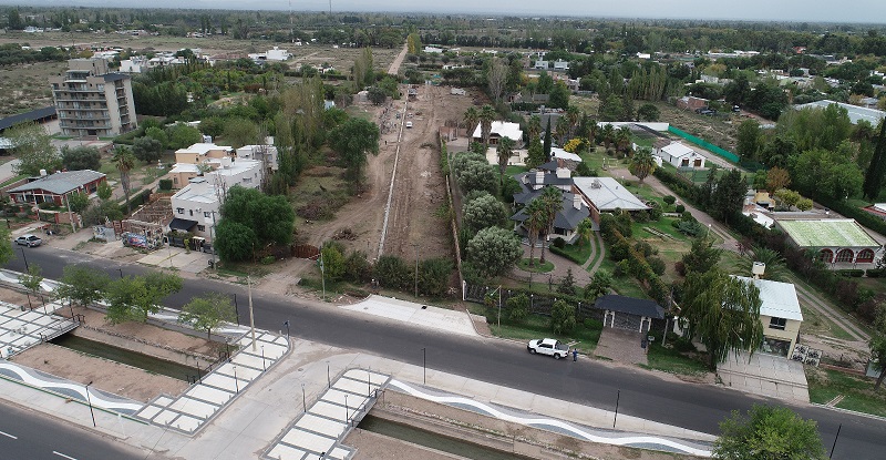 Avanza la apertura de la avenida Vicente López