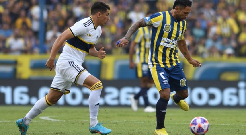 Boca rescató un empate en la última jugada ante Rosario