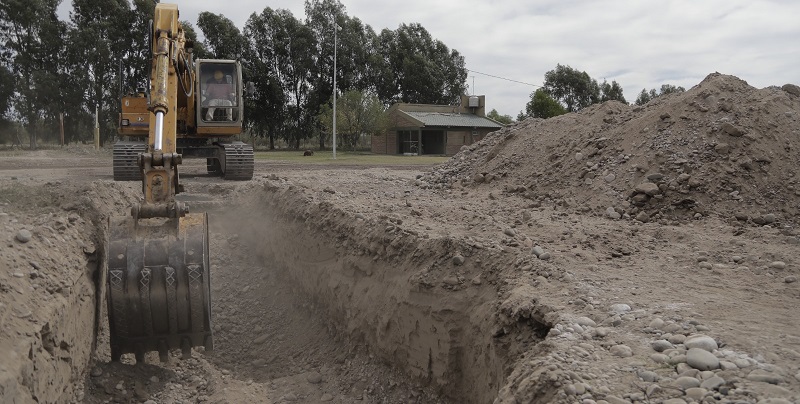 Avances en obras de agua y cloacas