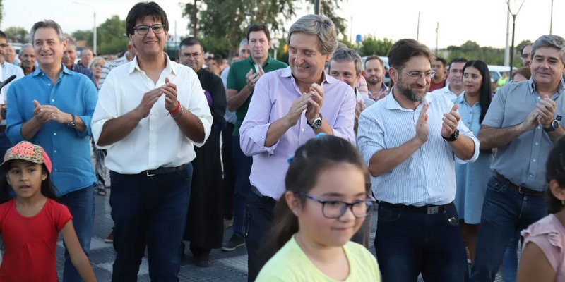 Con una gran fiesta popular, quedó inaugurado el Parque Saludable de Real del Padre