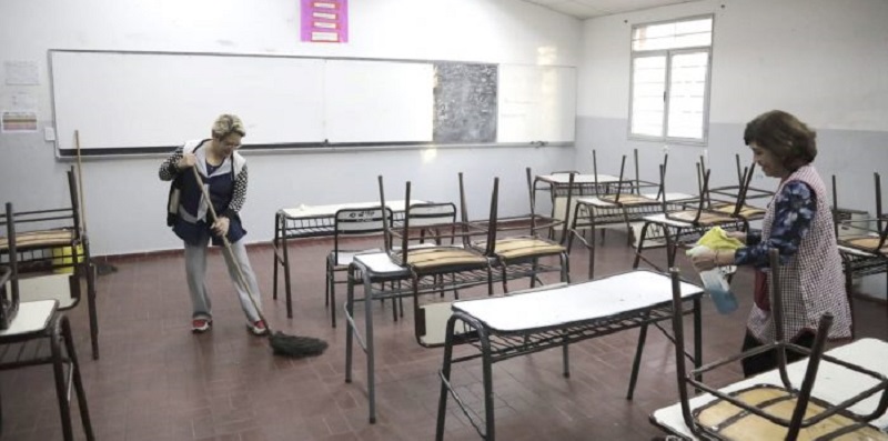 Las escuelas están listas para dar clases
