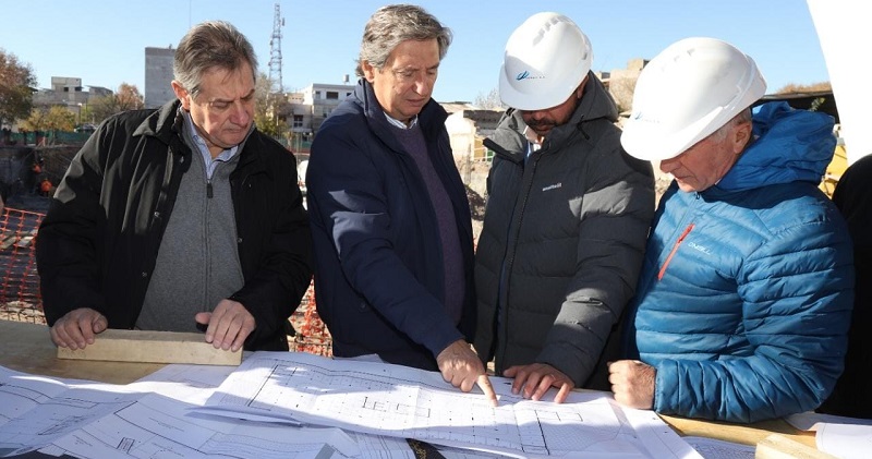 Emir Félix destacó que la megaobra de la ex terminal avanza más rápido de lo previsto