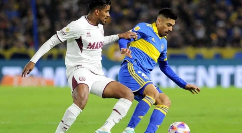 Boca salvó un empate ante Lanús