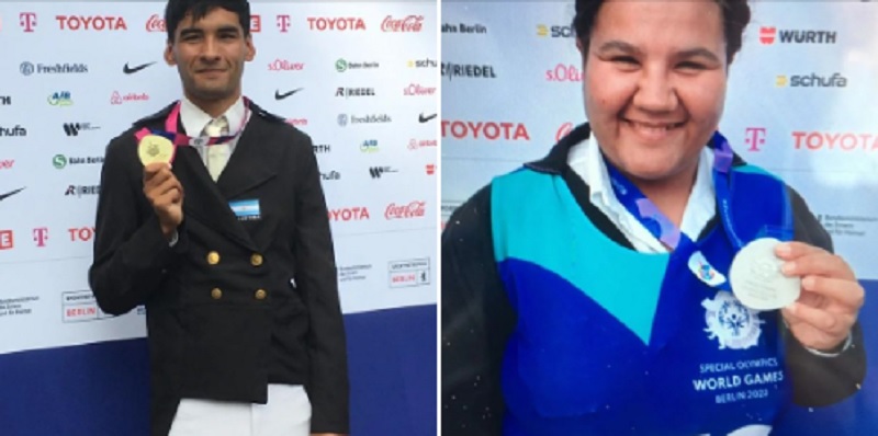 Atletas de Tremo Kawell trajeron 4 medallas de las Olimpiadas Especiales