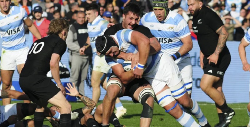 Los Pumas cayeron frente a los All Blacks en Mendoza