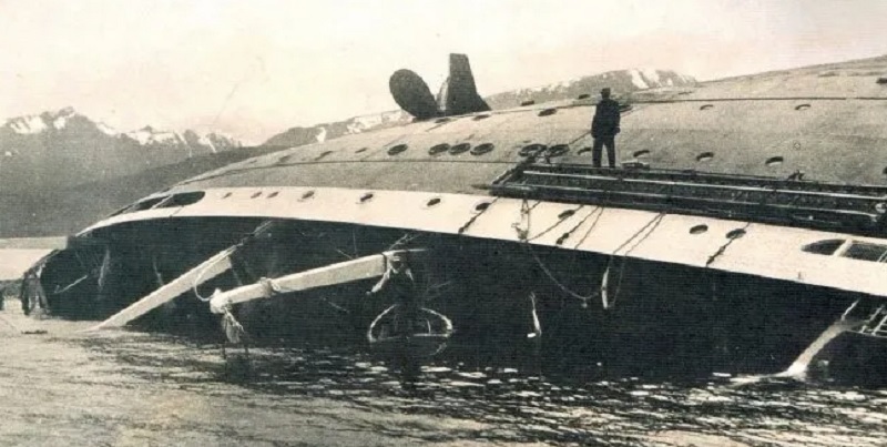 Una expedición busca llegar al «Titanic argentino» hundido en Ushuaia