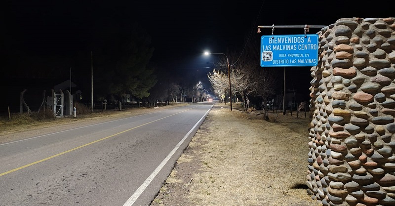 El Municipio instaló 100 nuevas luces LED en Malvinas y se viene la renovación de la Plaza