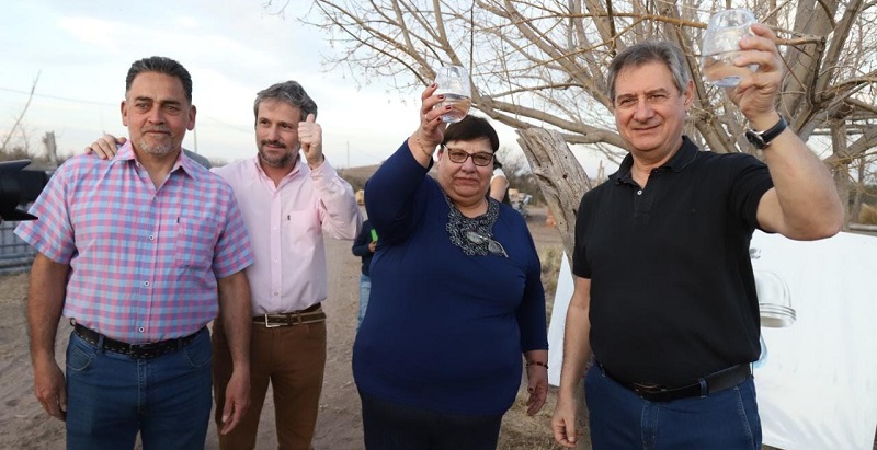 Un sueño hecho realidad: 36 familias de La Guevarina ya tienen agua potable
