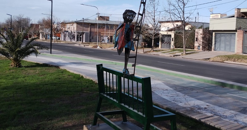 El Paseo de las Esculturas comenzó a hacerse realidad