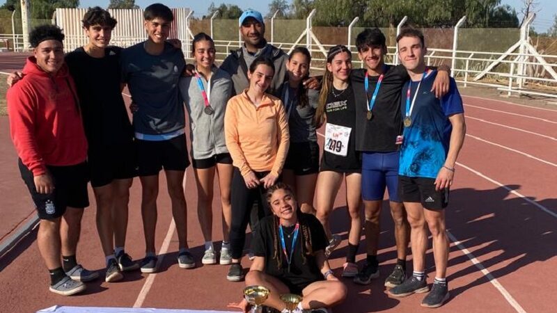 Gran actuación del atletismo sanrafaelino en el campeonato Argentino U 20