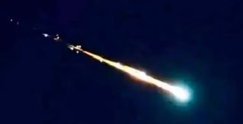 Qué es un meteoroide, el objeto que iluminó el cielo de Bariloche