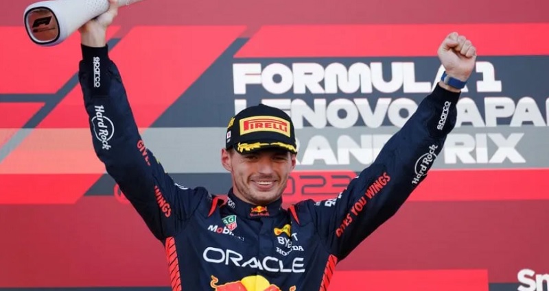 Verstappen ganó el GP de Japón y le dio a Red Bull el campeonato de Constructores