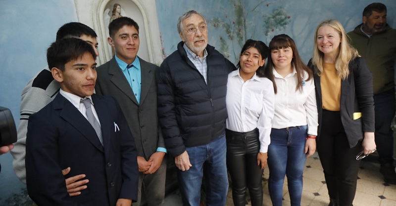 La escuela 4-245 de San Rafael pasó a llamarse “José Domingo Brandoni”