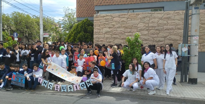 Caminata por la inclusión educativa