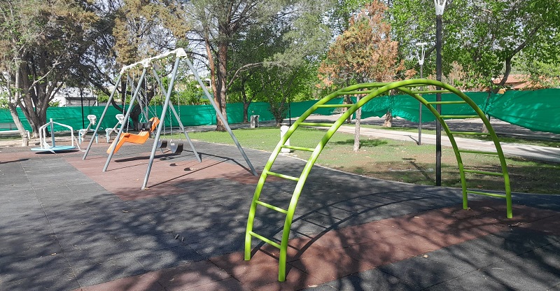 Muy pronto se podrá disfrutar de la renovada plaza Libertad