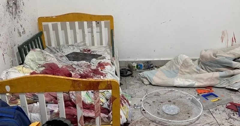 La huella de la matanza de bebés perpetrada por Hamas en Israel en una foto que resume el horror