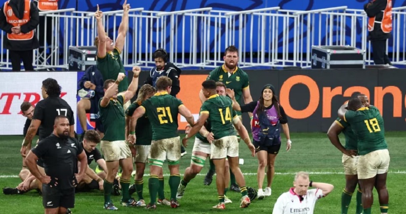 En un partidazo, Sudáfrica venció a los All Blacks y es campeón mundial