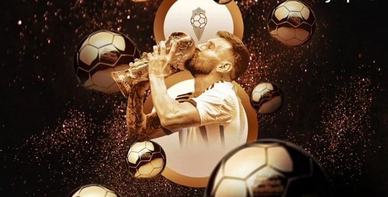 Lionel Messi ganó su 8° Balón de Oro