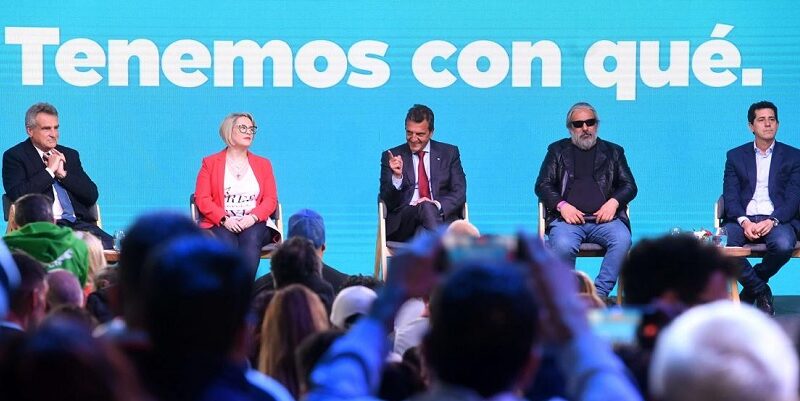 «Cada vez que un argentino necesite la protección del Estado, ahí vamos a estar», dijo Massa