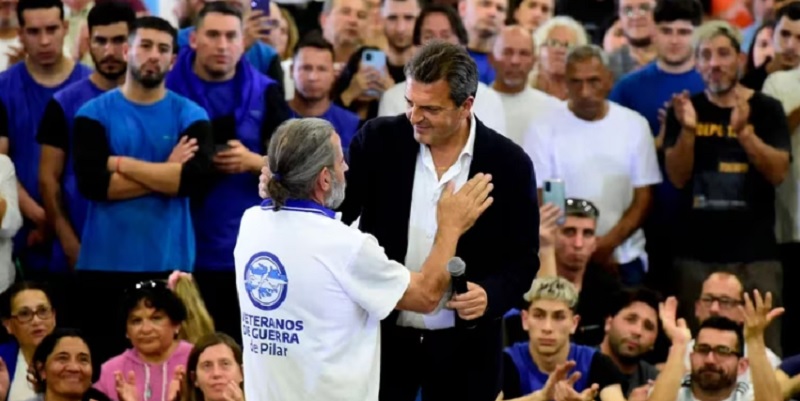 Sergio Massa cerró su campaña en Pilar: “El domingo decidimos si el trabajador tiene derechos o si es un esclavo”