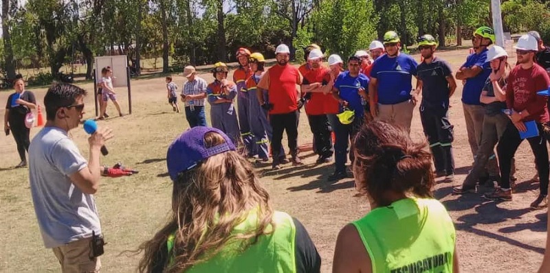 Se realizó el encuentro de brigadistas de emergencias