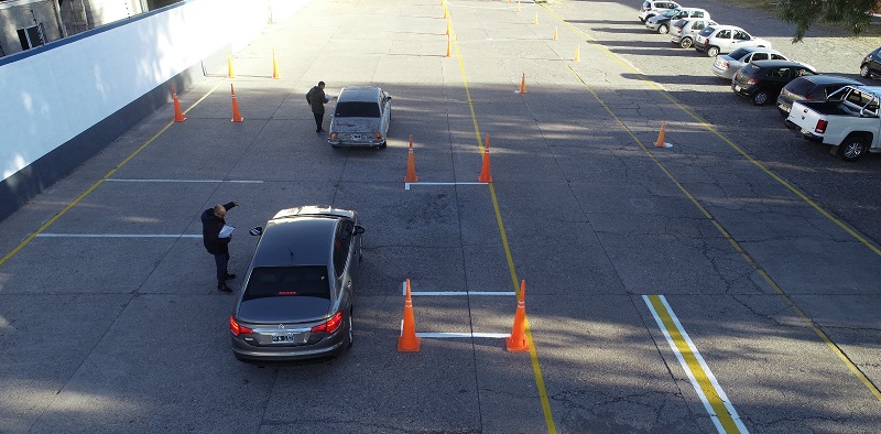 Vuelven las prácticas de manejo al predio de Licencias de Conducir