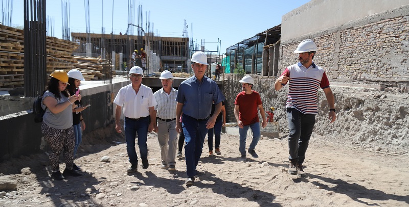 La obra de la Ex Terminal avanza en tiempo y forma y da trabajo a más de 100 sanrafaelinos