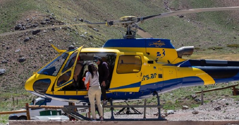 Exitoso operativo de búsqueda y rescate de una andinista argentina en el Parque Aconcagua