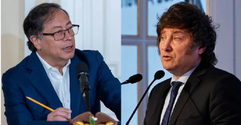 Milei llamó a Petro “comunista asesino”: la respuesta del presidente de Colombia