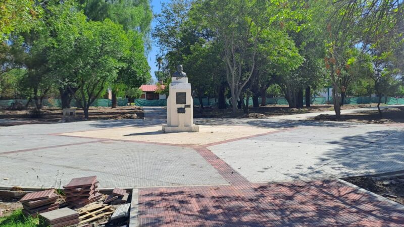 El municipio trabaja en Villa Atuel, renovación de la Plaza Arizu y el Parque de los Niños
