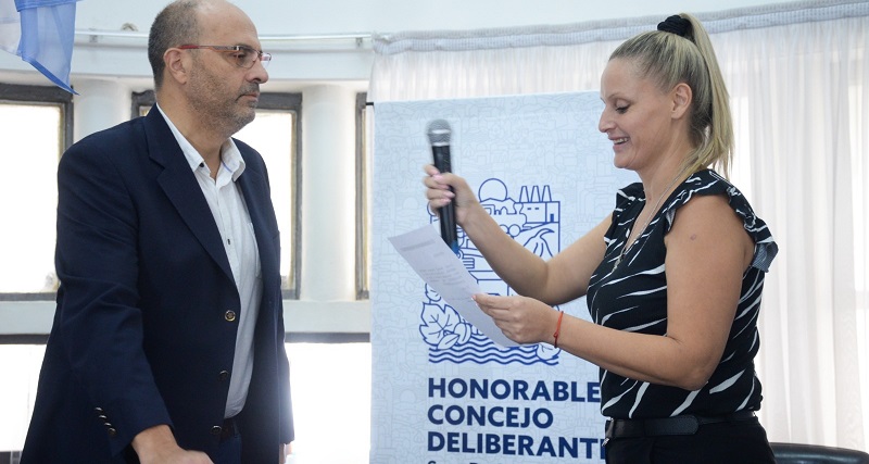 Samuel Barcudi es el nuevo presidente del Concejo Deliberante