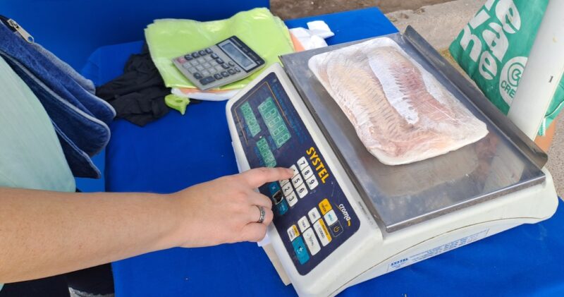 El pescado llegó para quedarse en la Feria Franca