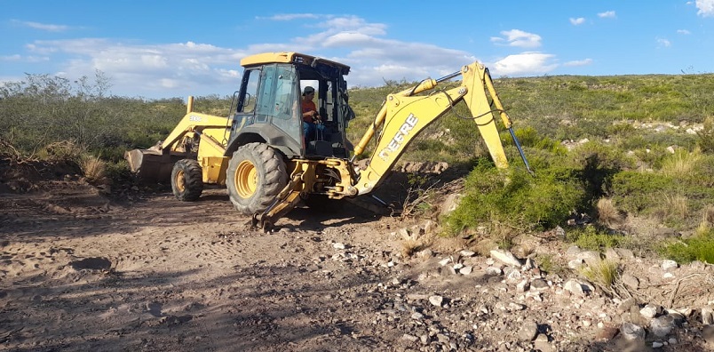 El Municipio mejora accesos en los parajes de Punta de Agua