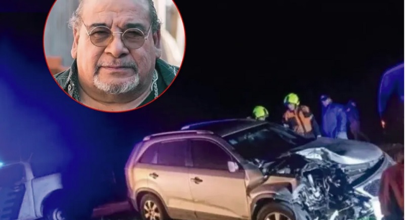 Roly Serrano se accidentó en la ruta y está en terapia intensiva