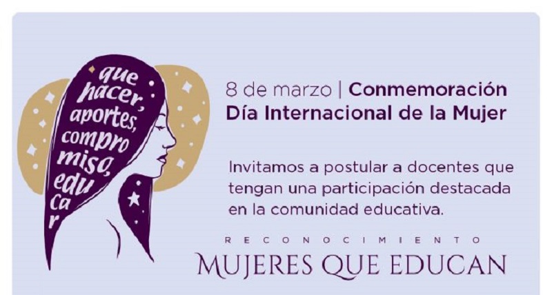 Comienza la inscripción para la distinción Mujeres que Educan 2024