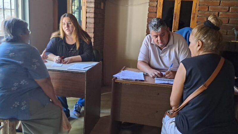 Operativos en barrios y distritos para que adultos mayores accedan a la eximisión de Tasas Municipales