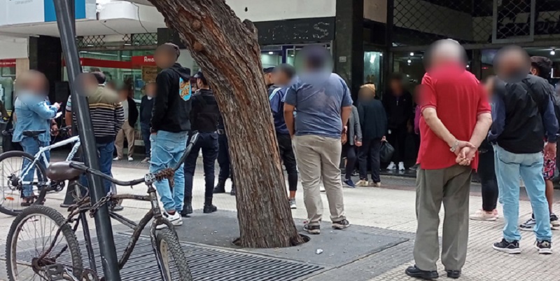 Se realizaron operativos contra el comercio callejero informal