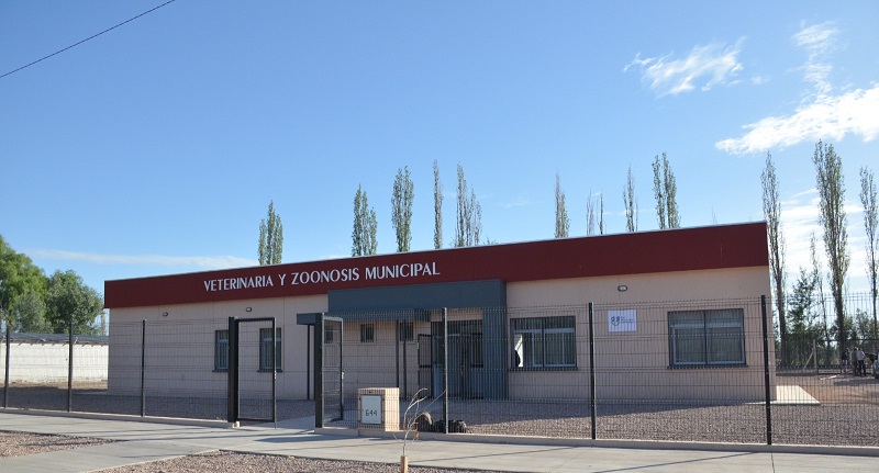 Así luce el edificio de Veterinaria y Zoonosis