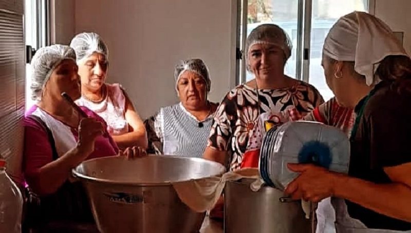 Jornadas productivas y de capacitación con Crianceras de Punta de Agua y Cooperativistas de San Luis
