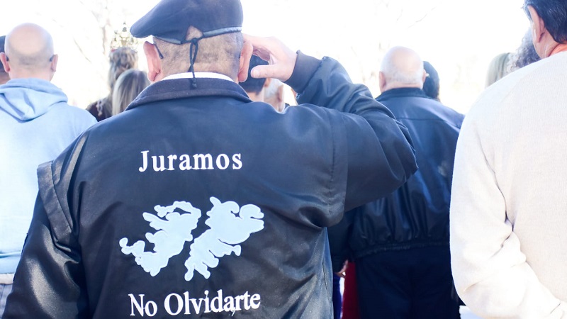 Emotivo acto en Cuadro Nacional por los 42 años del hundimiento del Ara General Belgrano