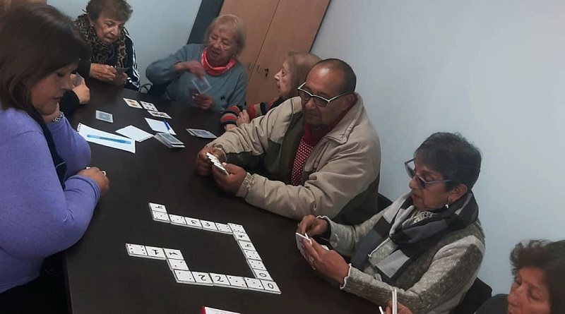 Nuevo espacio de juegos para Adultos Mayores en el CIC de barrio El Sosneado