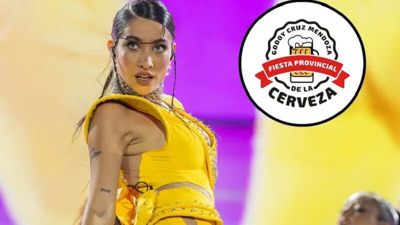 María Becerra llega a la Fiesta Provincial de la Cerveza