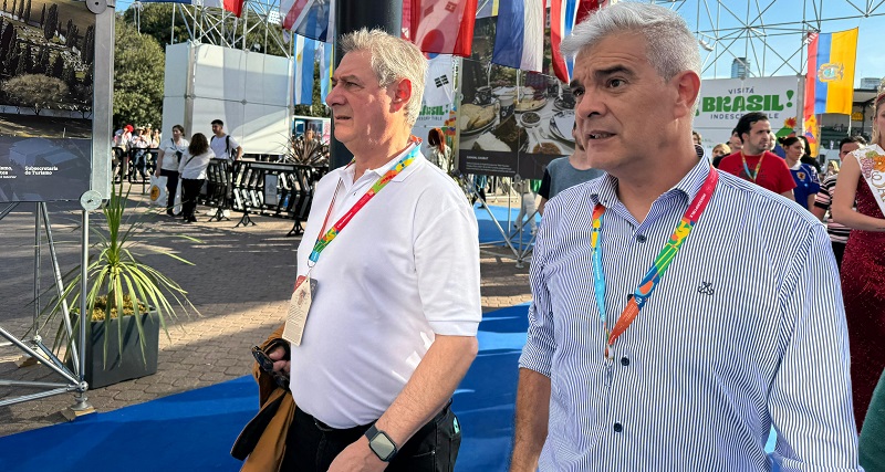 Omar Félix celebró el éxito de San Rafael en la FIT de Buenos Aires