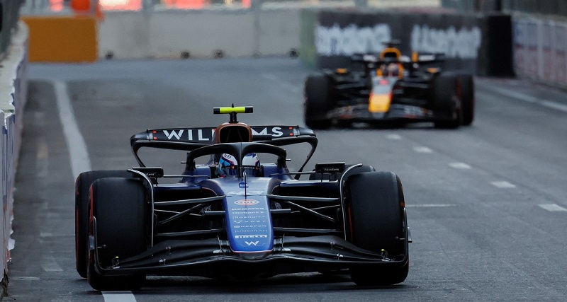 Colapinto y Verstappen se sacaron chispas en las prácticas de Singapur