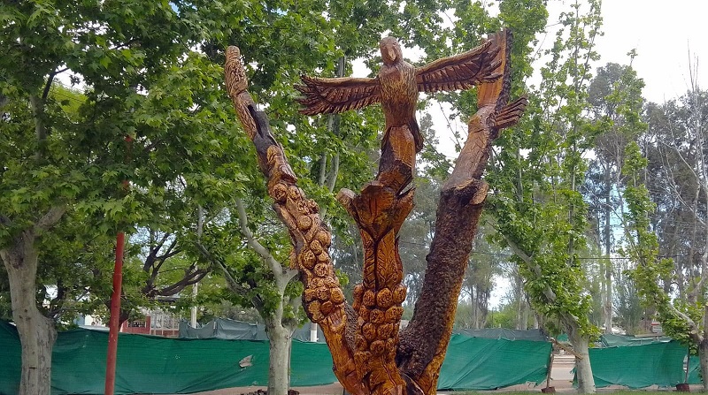 Se palpita un domingo de fiesta en Villa Atuel con la inauguración de la nueva plaza