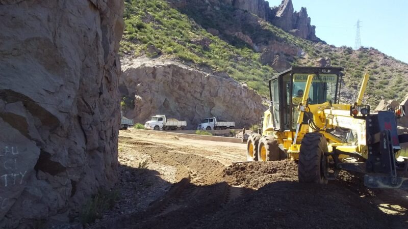 Cañón del Atuel: un nuevo tramo de la ruta se habilitará en Semana Santa