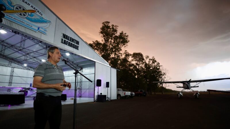 Se reanuda la ampliación del Aeropuerto San Rafael