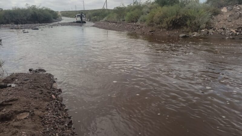 Está cortada la ruta provincial 190 que une Punta de Agua y Agua Escondida